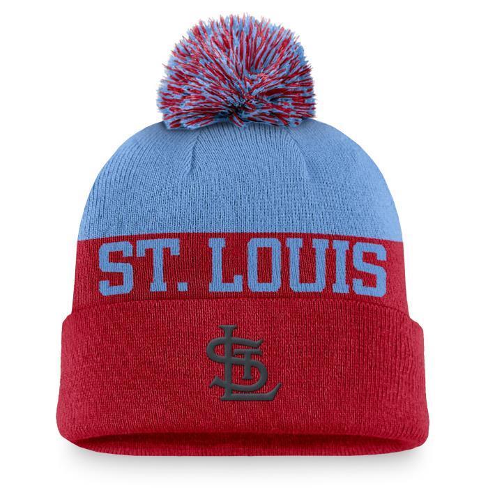 세인트루이스 카디널스 MLB 리와인드 픽 커프드 니트 비니 모자 w/폼 by 나이키
